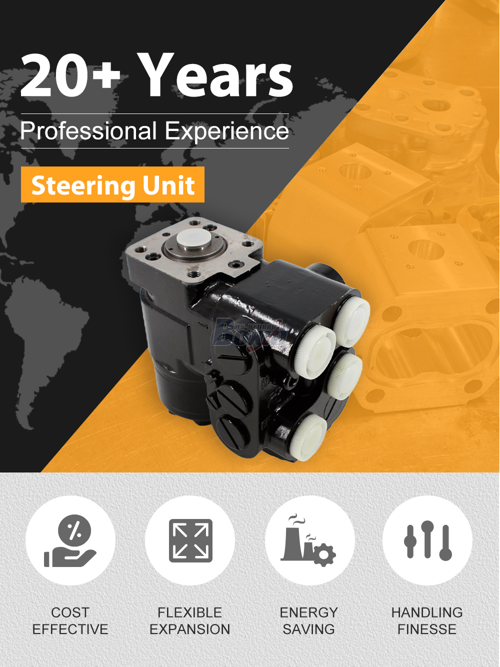 BPBS5-250_VSFA5-250 2000 250 ml/r 19 L/min Streering Unit detailed image
